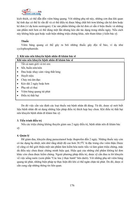 Các triệu chứng ở nhà thuốc Hướng dẫn xử lý các bệnh thông thường (Bản thứ bảy) Alison Blenkinsopp,Paul Paxton,John Blenkinsopp