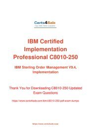 [2017] C8010-250 Exam Material - IBM C8010-250 Dumps