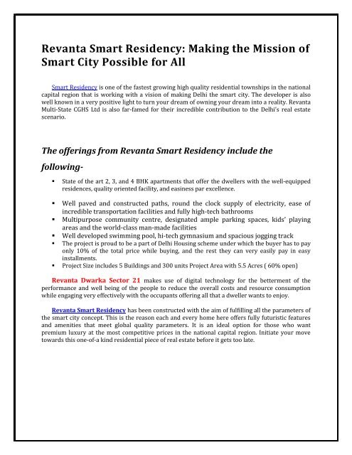 Making the Mission of Smart City Possible for All