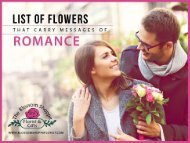 List of Flowers That Carry Messages of Romance