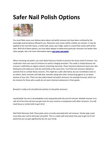 6 non toxic nail polish