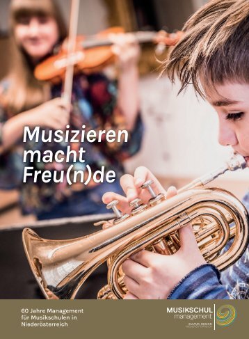 60 Jahre Management für Musikschulen in Niederösterreich