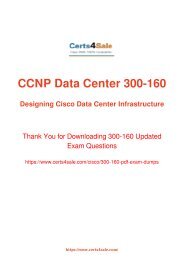 [2017] 300-160 Exam Material - Cisco 300-160 Dumps