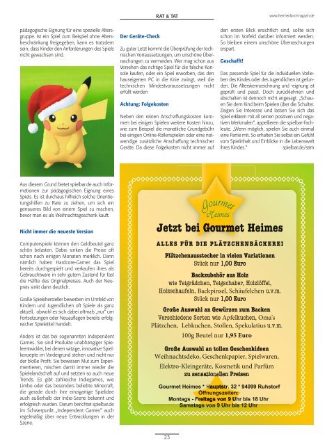 Thermenland Magazin Dezember 2017