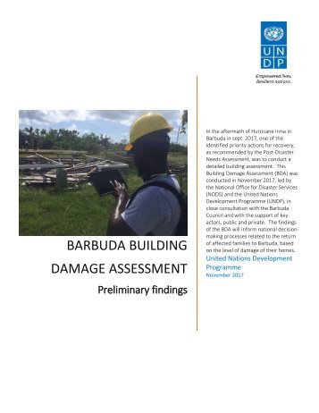  Barbuda Bulding Damage Assesment 