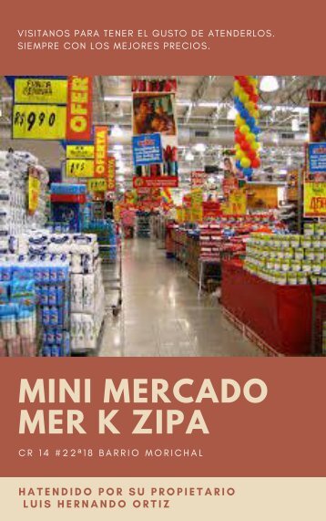 MINI MERCADO MER K ZIPA