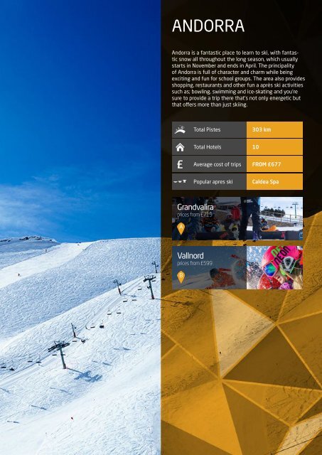 School Ski Trips Brochure 2019-20 by Ski Adaptable