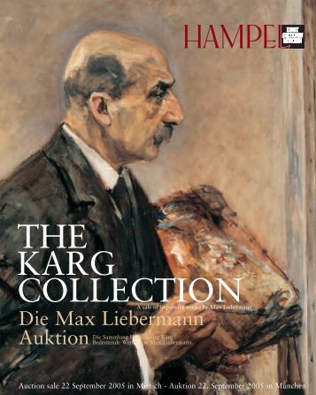 Die Max Liebermann Auktion
