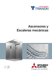 Catalogo Trianon Ascensores - Cuadro de Medidas