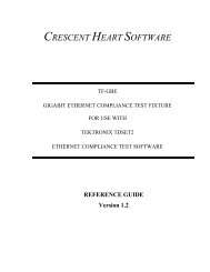 Tektronix: Accessories > TF-GBE Gigabit Ethernet Compliance Test ...