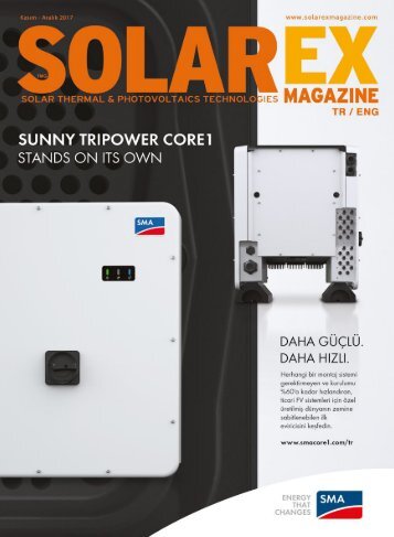 Solarex Magazine Kasım-Aralık 2017 Sayısı 