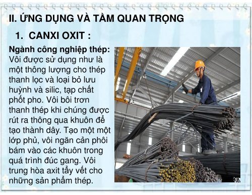 SẢN XUẤT CANXI OXIT CANXI HYDROXIT KALI CLORAT KALI PECLORAT KALI PEMANGANAT