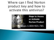 Where can I find Norton product key and how to activate this antivirus