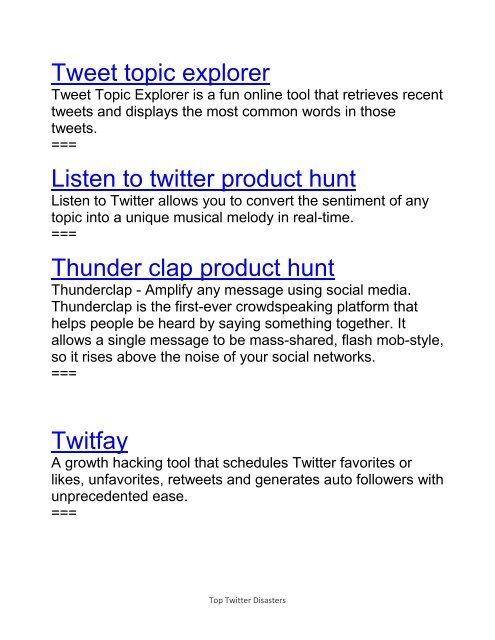 Top Twitter Guide - How To Use Twitter