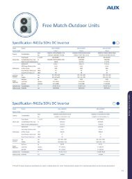 2018 Free-Match Outdoor Units