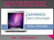 1-833-493-0111  Apple Macbook Air Technical Support Phone Number