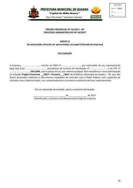 Edital PMQ PP 22_2017_Registro de Preços de fraldas geriatricas_exclusivo MEPs