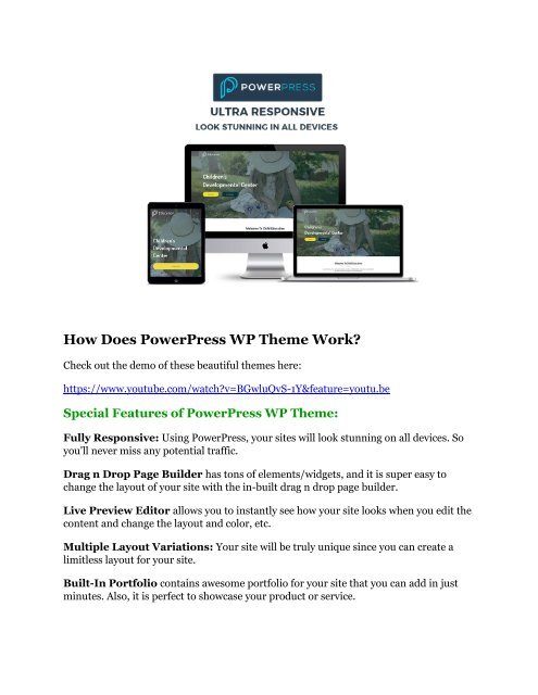 PowerPress WP Theme Review