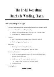 1. Chania Prices- Beachside Wedding