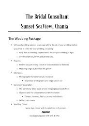 4. Chania Prices - Sunset Sea View Wedding