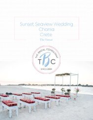 4. Chania Photos - Sunset Seaview wedding