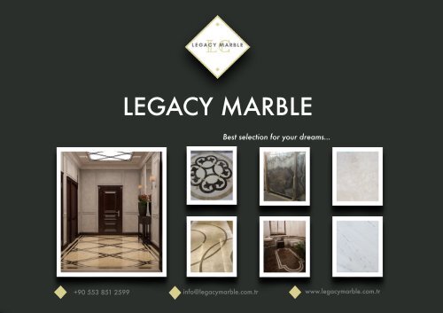 Legacy Marble Product Catalog