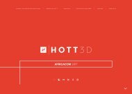 Exhibition Stands by HOTT3D on AfricaCom 2017