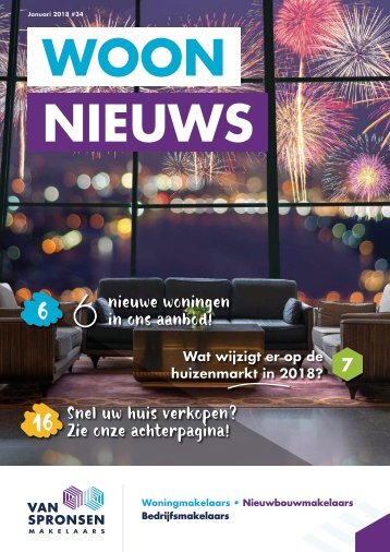 Van Spronsen Woonnieuws, #34, januari 2018