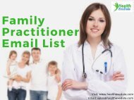 Family Practitioner Email List