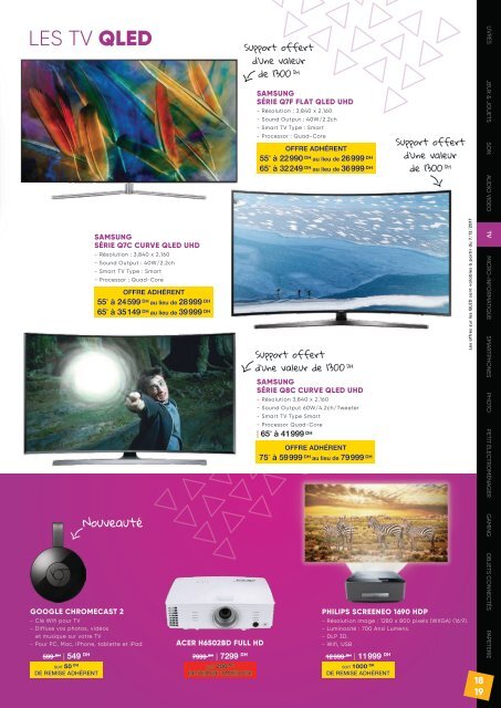 Catalogue fnac Fin d'année 2017