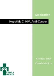 HIV, AntiCancer, Hepatitis C  |  Chawla Medicos