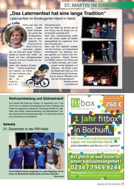 Der Ehrenfelder Nr. 96 - Dezember 2017