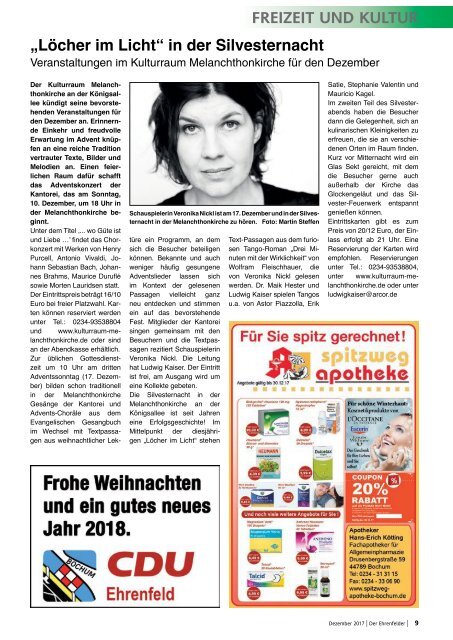 Der Ehrenfelder Nr. 96 - Dezember 2017