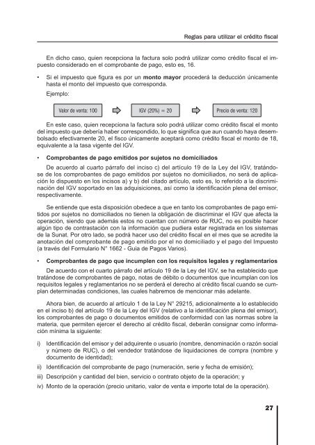 5-Reglas para utilizar el crédito fiscal