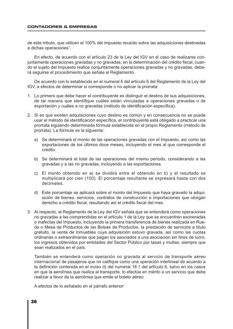 5-Reglas para utilizar el crédito fiscal