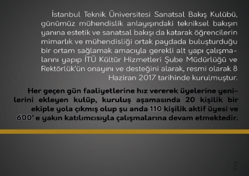 ArtİTÜ Sanatsal Bakış Kulübü