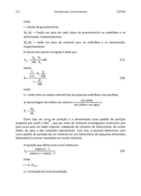 Tratamento de Minérios