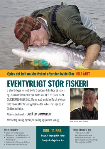 STØR hele året i Fraser og Harrison river