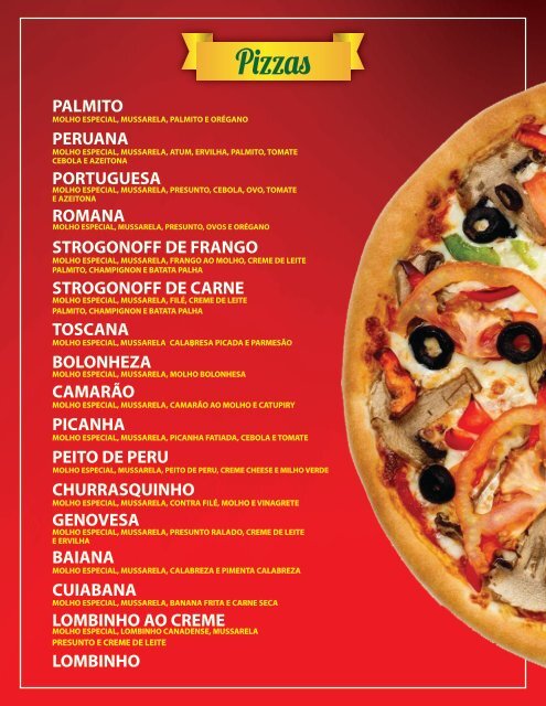 MENU CAZA PIZZA digital