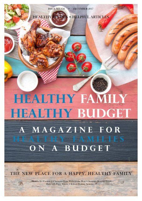 Healthy Family Healthy Budget - Summer Edition