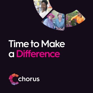 Chorus Time to Make a Difference 2017