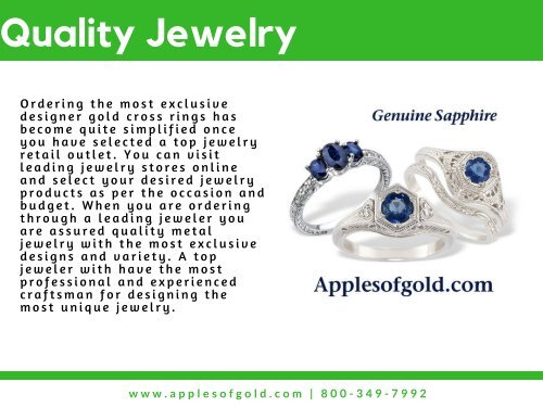 Order the Best Quality, Exclusive Design Jewelry