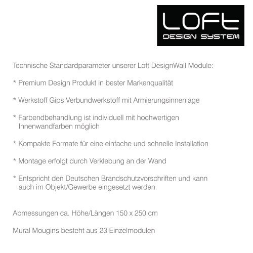 LOFT DesignSystem Modell Mural Mougins
