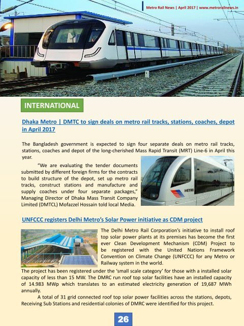 Metro Rail News April 2017