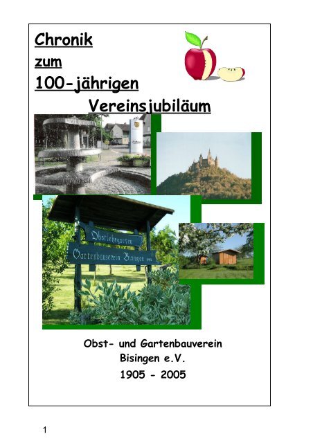 100 Jahre OGV Bisingen