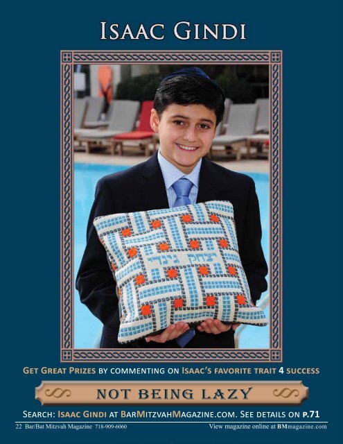 Bar Mitzvah Magazine 2014