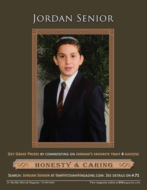 Bar Mitzvah Magazine 2014