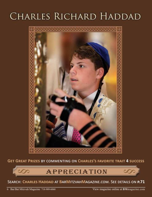 Bar Mitzvah Magazine 2014