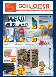 Bereit für den Winter?