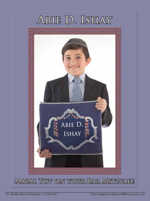 Bar Mitzvah Magazine 2011